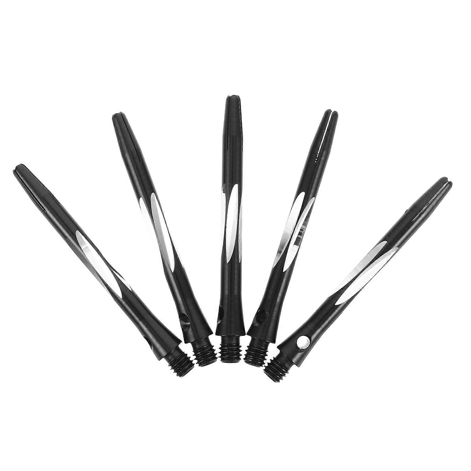 Replacement Dart Shaft Dart Shafts for Easy Installation 5Pcs Black Metal