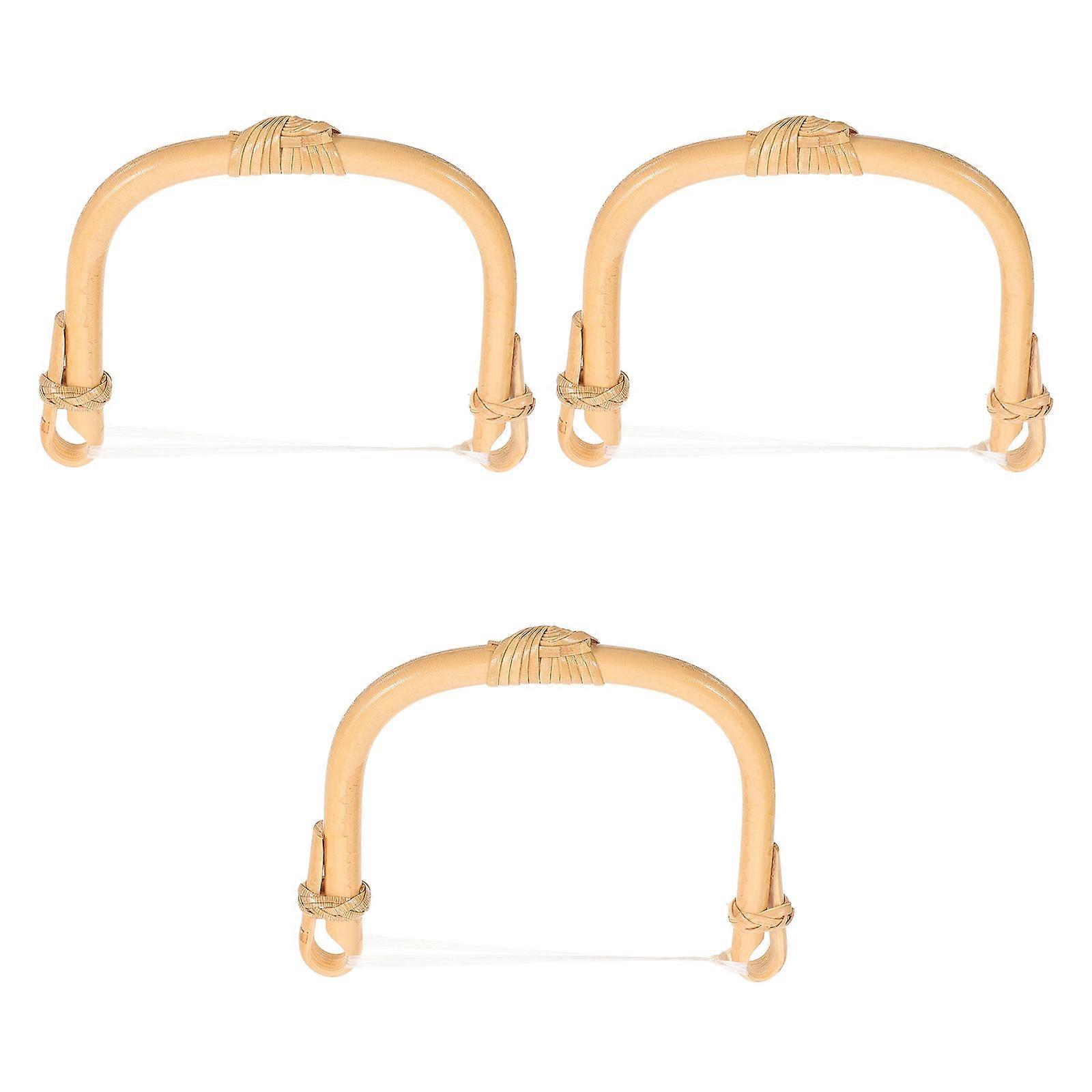 Teapot Handle Replacement Rattan Accessories for 3Pcs Ceramic Kettles