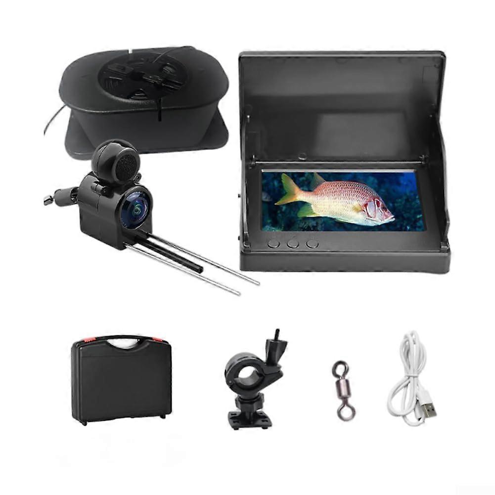4 3 Inch LCD Fish Finder Camera 220 Degree Wide Angle Lens Night Vision Infrared Lights Adjustable Voltage Waterproof 15m