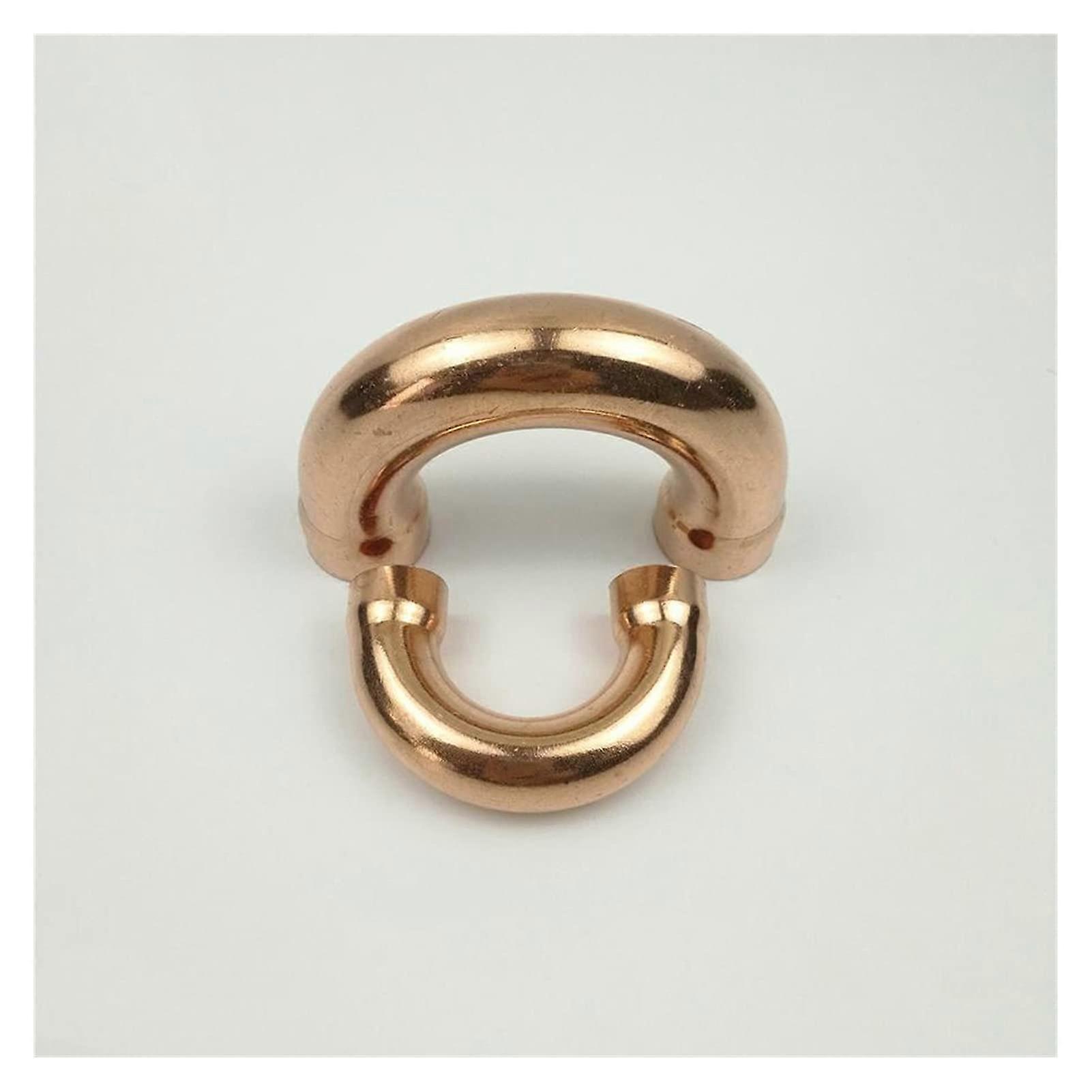 16mm TP2 Copper Pipe Fittings 180° Elbow Connector Leak Socket Weld for Plumbing