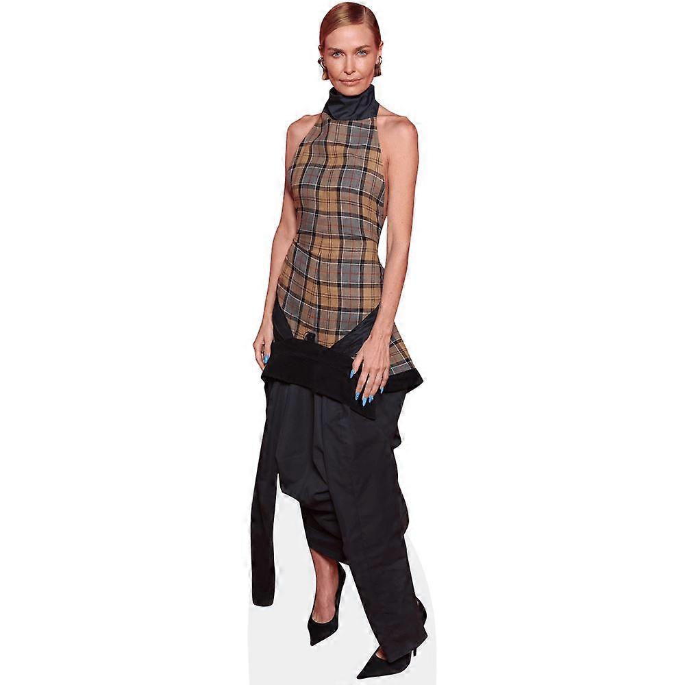 Lara Worthington (Tartan) Cardboard Cutout (lifesize OR mini size). Standee. Stand Up.