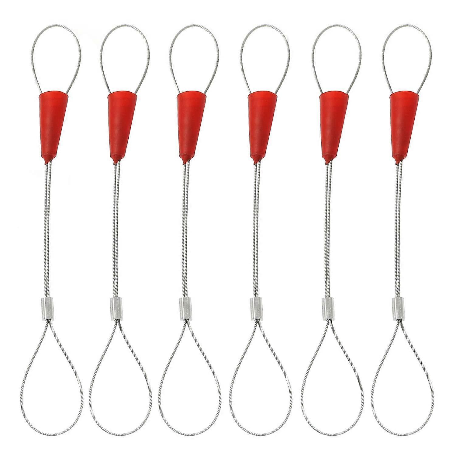 6pcs Fish Tape Puller Set with Adjustable Cable Tension and MultiWire Capability for Electrical Use