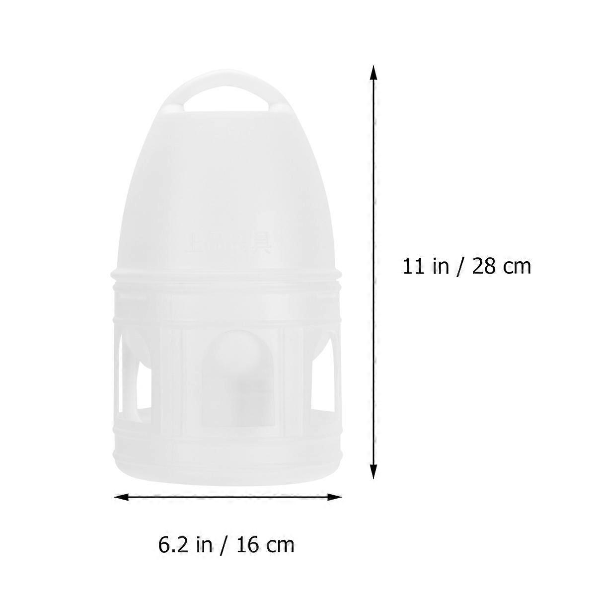 Plastic Water Bottle Automatic Feeder for Bird Hanging Water Dispenser 1Pcs