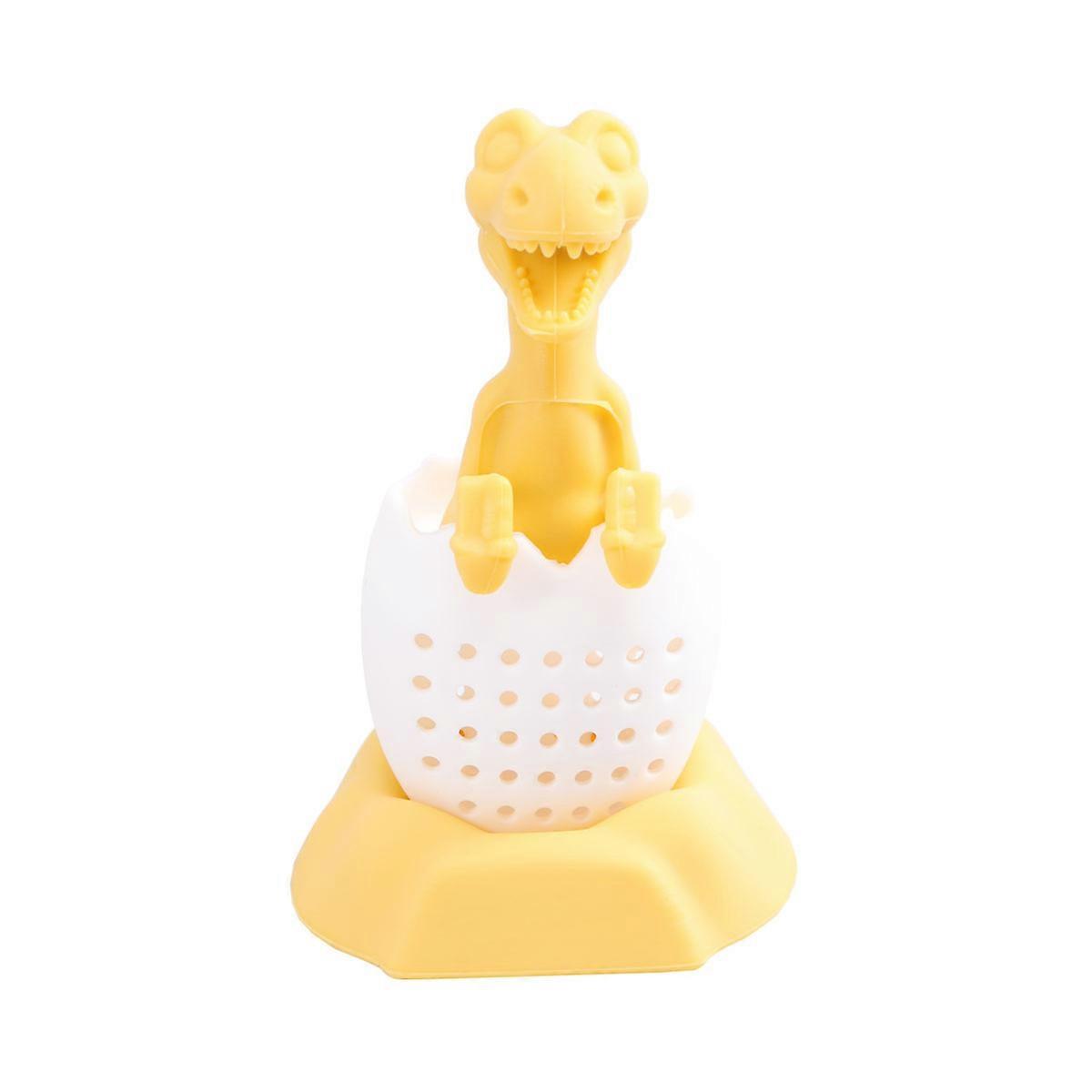 Silicone Tea Leaf Filter Dinosaur Infuser for Tea 1Pcs Reusable Strainer