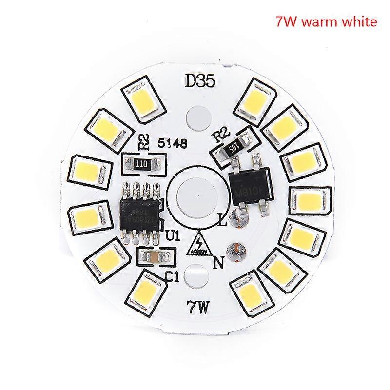 LED Bulb Patch Lamp SMD Plate Circular Module Light Source Plate For Bulb Light