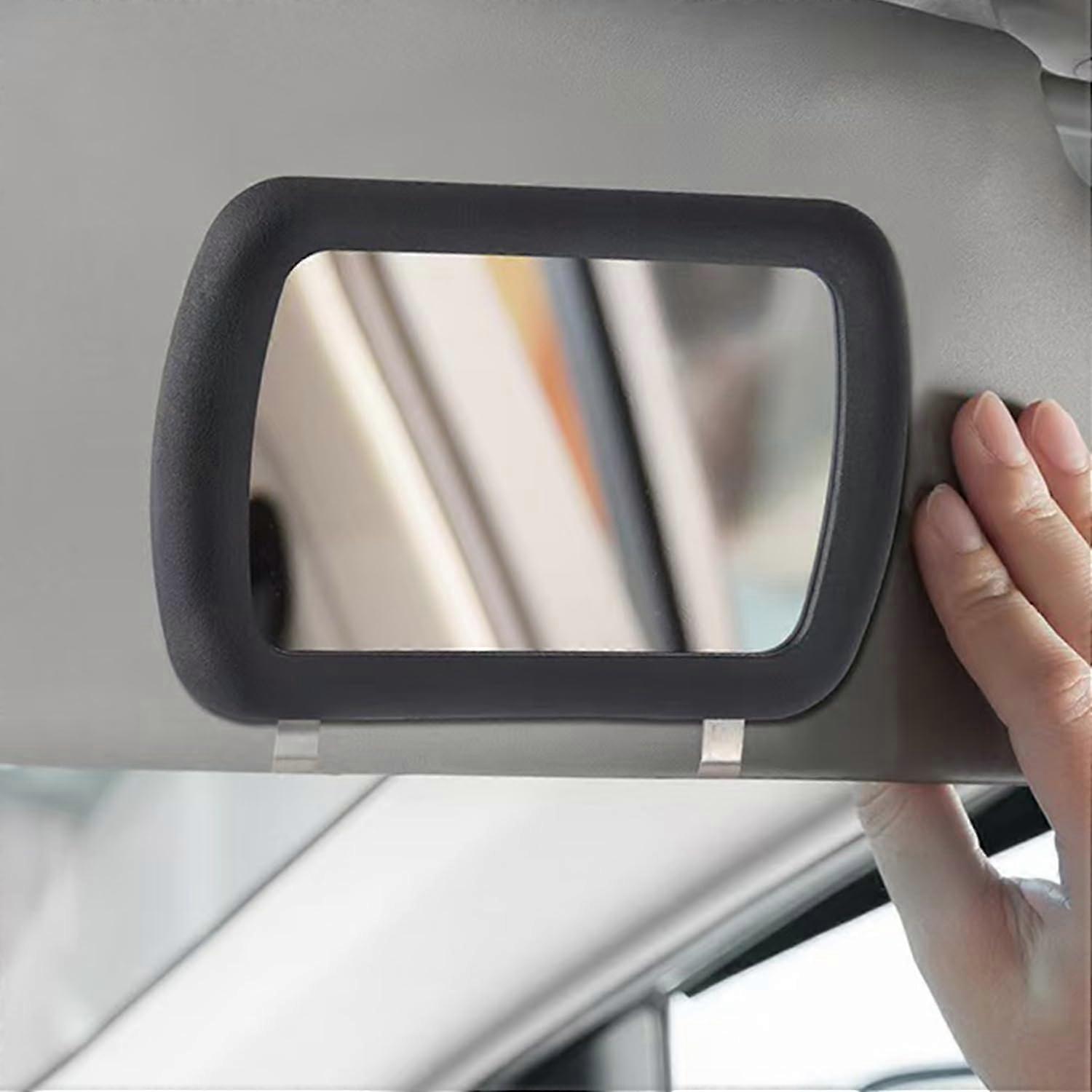 Universal Car Sun Visor Vanity Mirror with Easy Clip Installation and ScratchResistant Surface