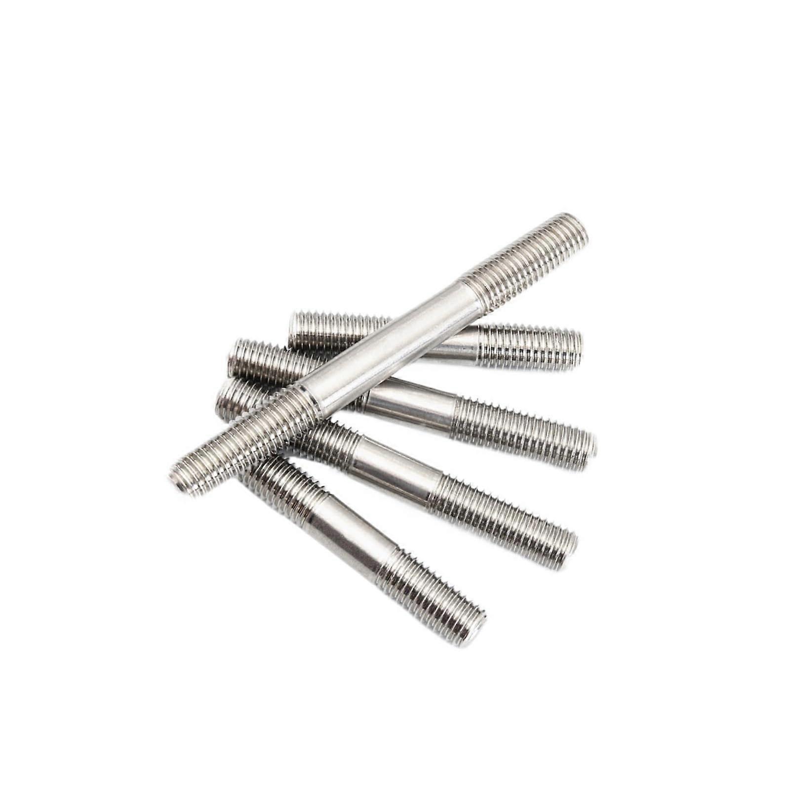 M12 Stainless Steel Threaded Rod HeavyDuty Double End Headless Stud Bolt Fully Threaded 80mm
