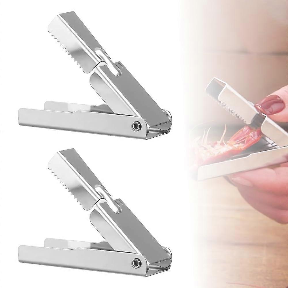 Crawfish Sheller and Shrimp Peeling Tool with Ergonomic Grip, Durable Build, Dishwasher Safe, 2 Pack