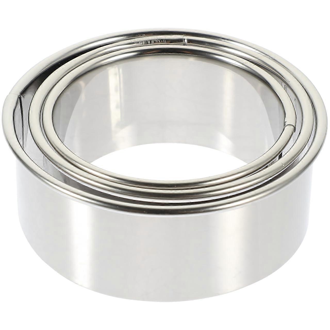 Stainless Steel Dumpling Maker Set with Wrapper Cutter and Safe Rolled Edge for Kitchen and Restaurant