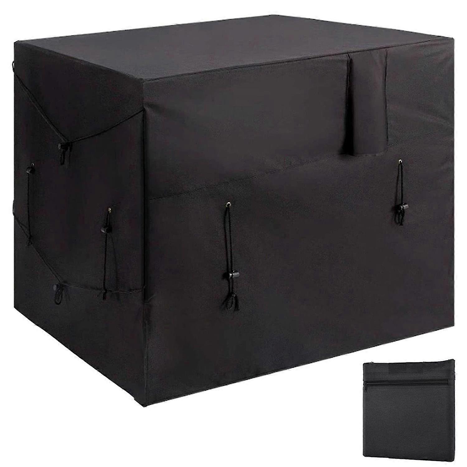 Pool Heaters Cover with Drawstring Uv-resistant Windproof Machine Protective Case for Daily Use