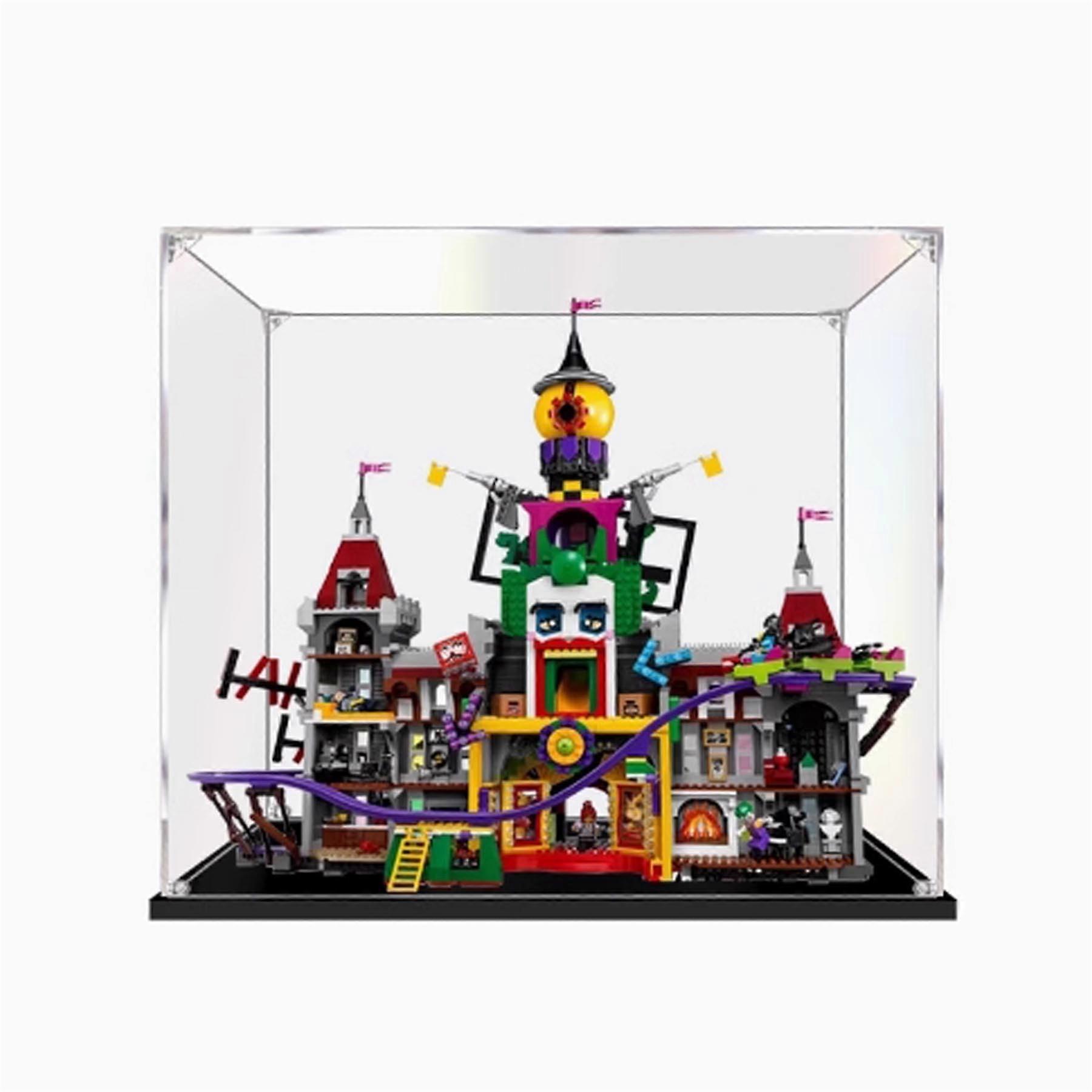 Acrylic Display Case for  70922 with Dustproof Protection, Clear View and Stable Black Base