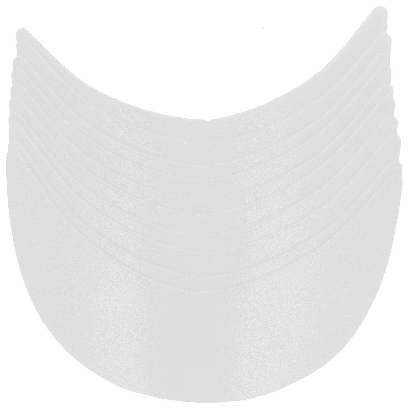 10pcs Baseball Hat Brims Peaked Hat Shaper Baseball Cap Insert Brims Sun Hat Support Caps Liners