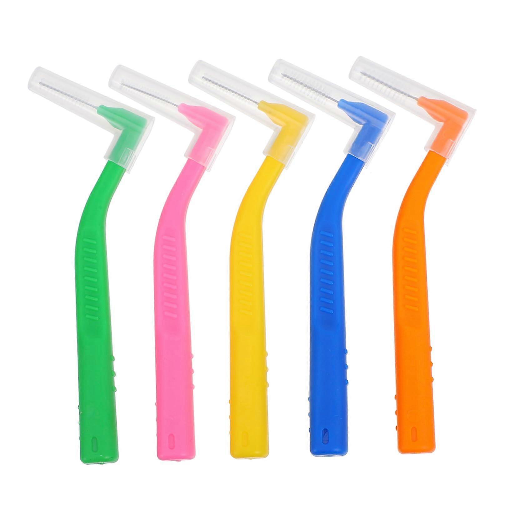 Interdental Brushes and Toothpick Brush Set for Braces, MultiSize Nylon Bristles Travel Kit