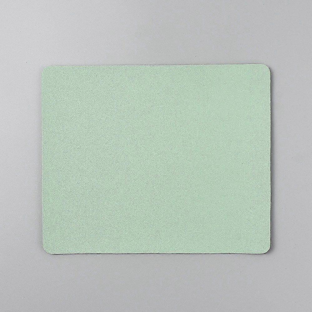 PU Leather Mouse Pads Rectangle Dark Sea Green 190x230x2mm