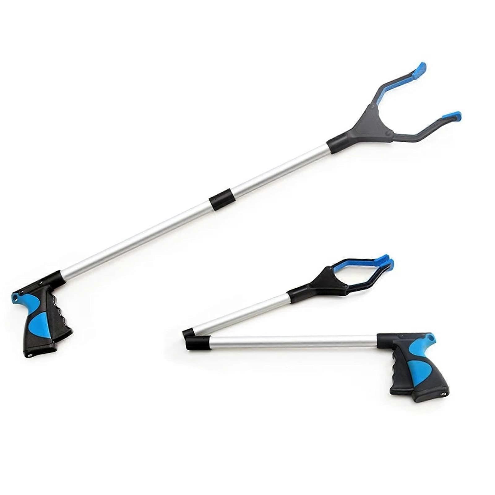 Litter Picker 81cm Foldable Aluminum Grabber Tool for Trash Pickup with Rotating Head