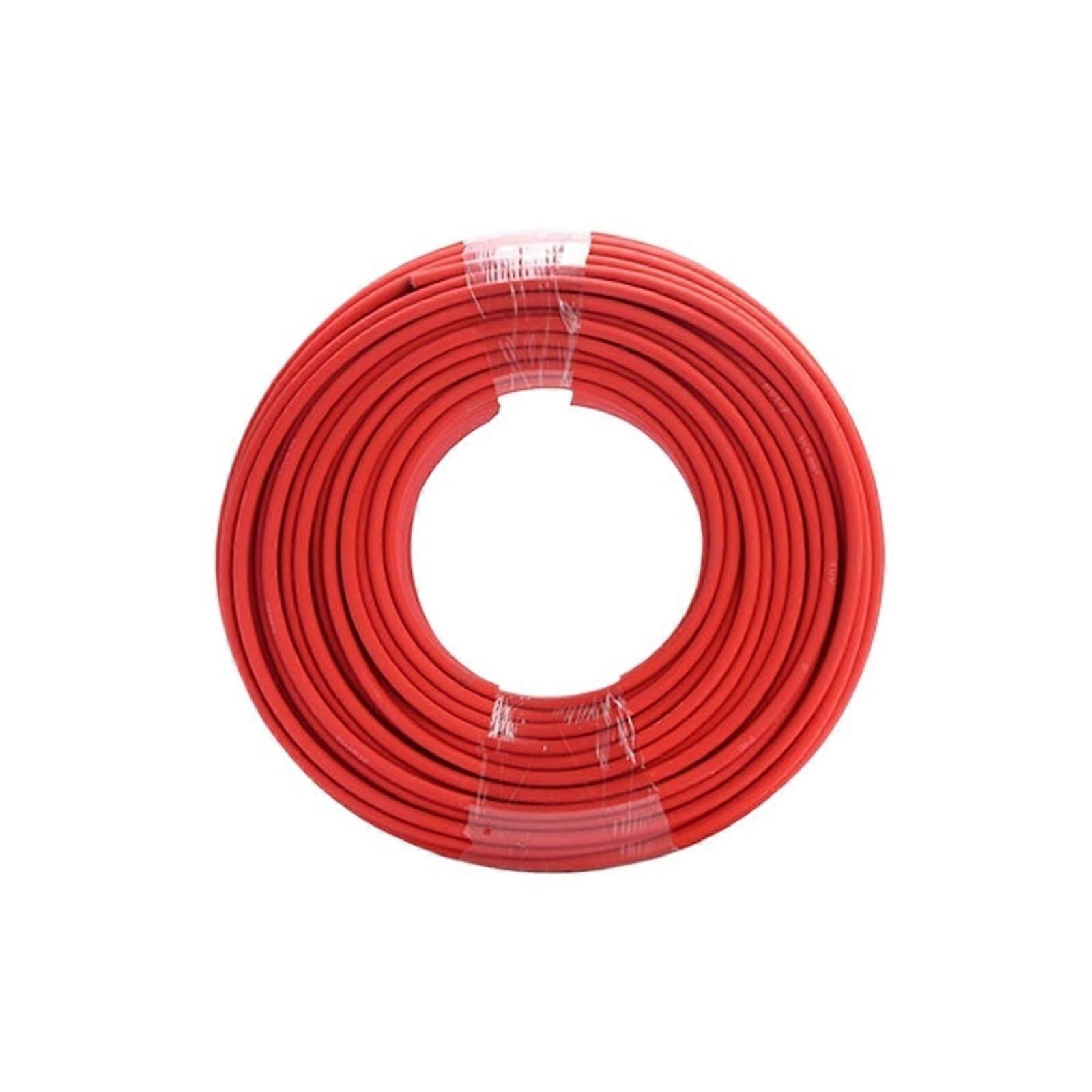 10m 12AWG Solar Extension Cable Red 4mm² PV Power Wire for Solar Panel to Charge Controller Low Voltage Drop
