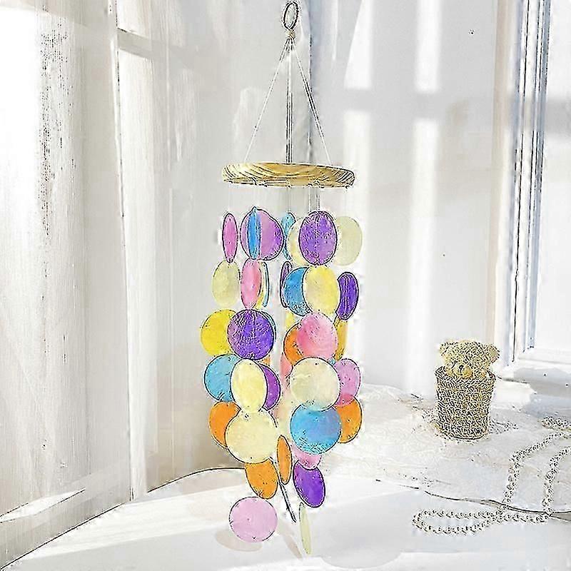 wind chimes for garden with shells