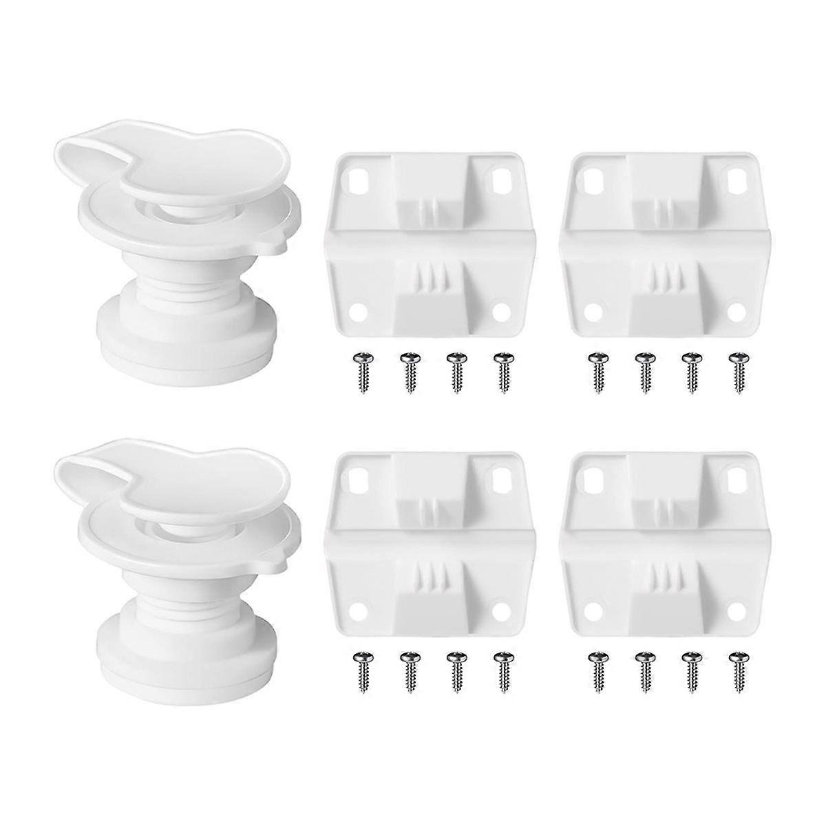 Cooler Replacement Parts Sets with Cooler Plastic Hinges, Cooler Standard Drain Plug Assembly (1" S