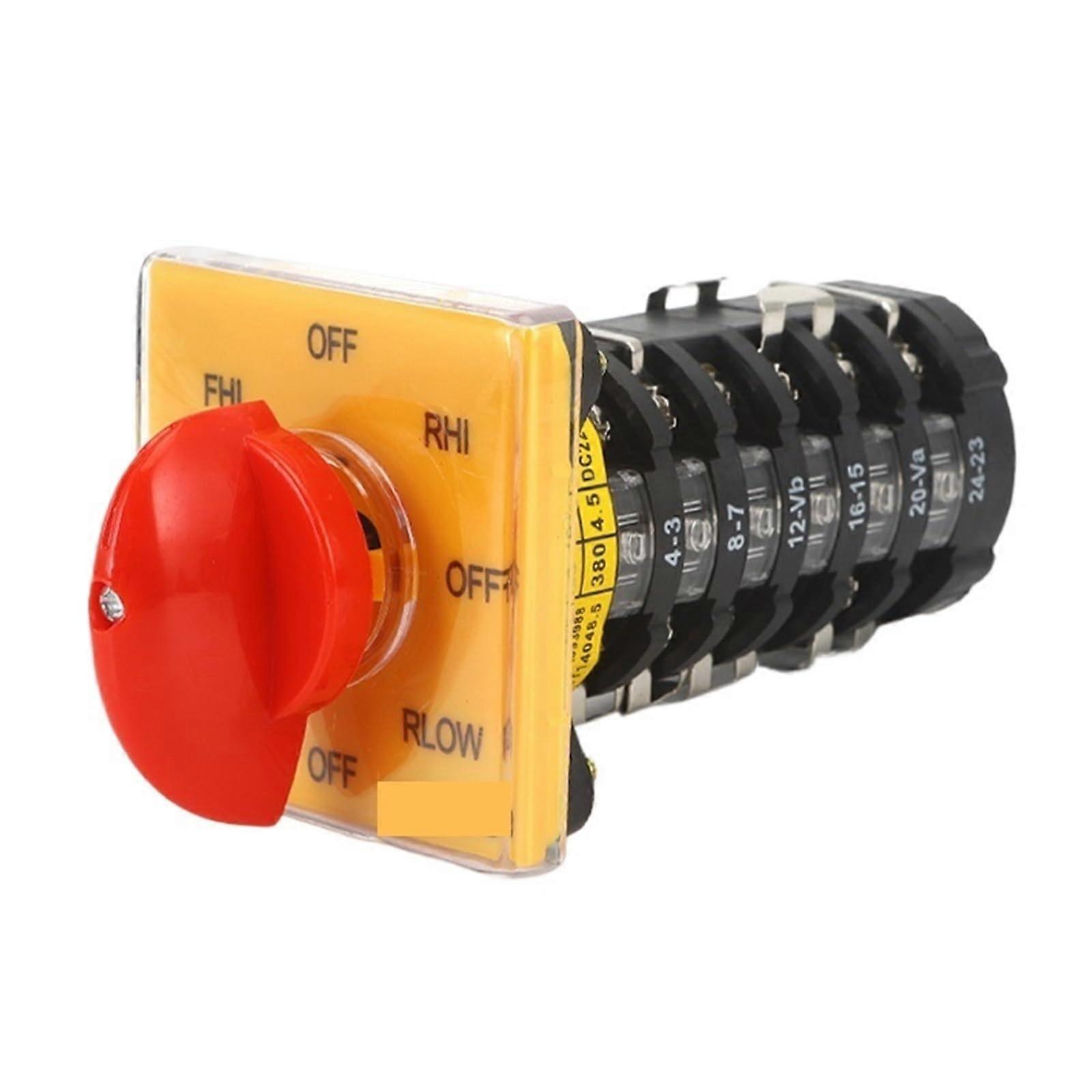 25A Forward Reverse Cam Switch SZW2564D/6 MultiPosition Control for Milling Machine