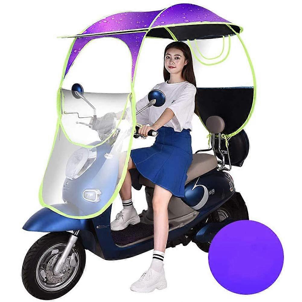 Foldable Mobility Scooter Canopy Waterproof Universal Sun Shade Rain Cover Weatherproof