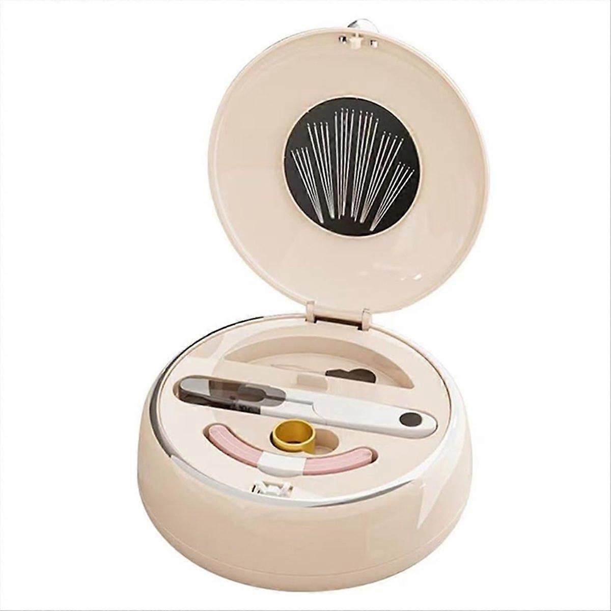 Portable Needle and Thread Storage Magnetic Home Sewing Kit