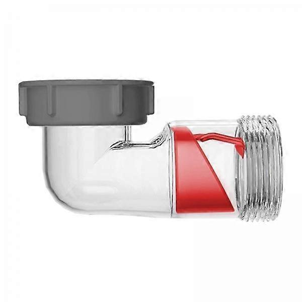 Visible Sink Trap Backflow Preventer Compact ABS P Trap Overflow Accessory for