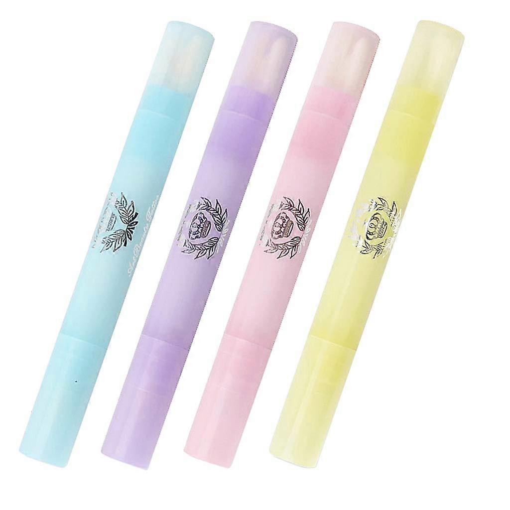 Refillable Nail Polish Corrector Pen with 3 Replaceable Tips for Precise Manicure Cleanup