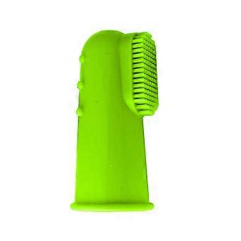Pet Teeth Cleaning Soft Healthy Silicone Teeth Care Hygiene Brush voor het dagelijks leven