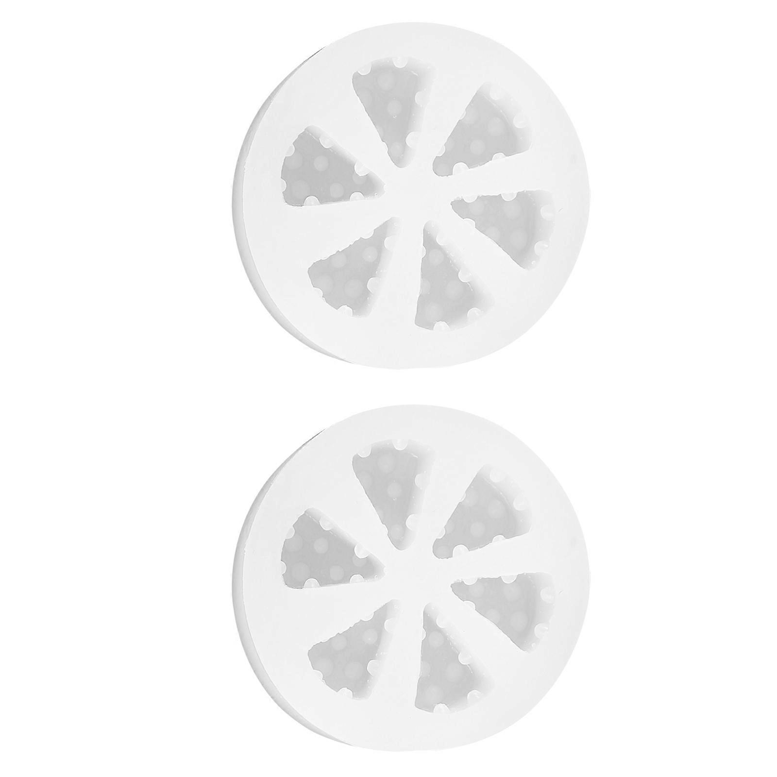 Creative Cheese Shape Silicone Cake Mold for Baking Use 16Pcs Set