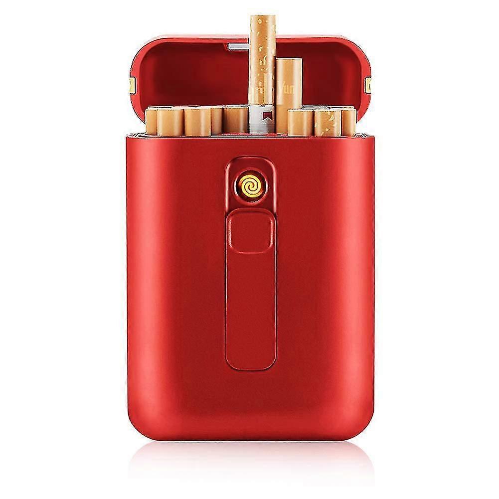 Cigarette Case With Lighter Cigarette Box Usb Lighter