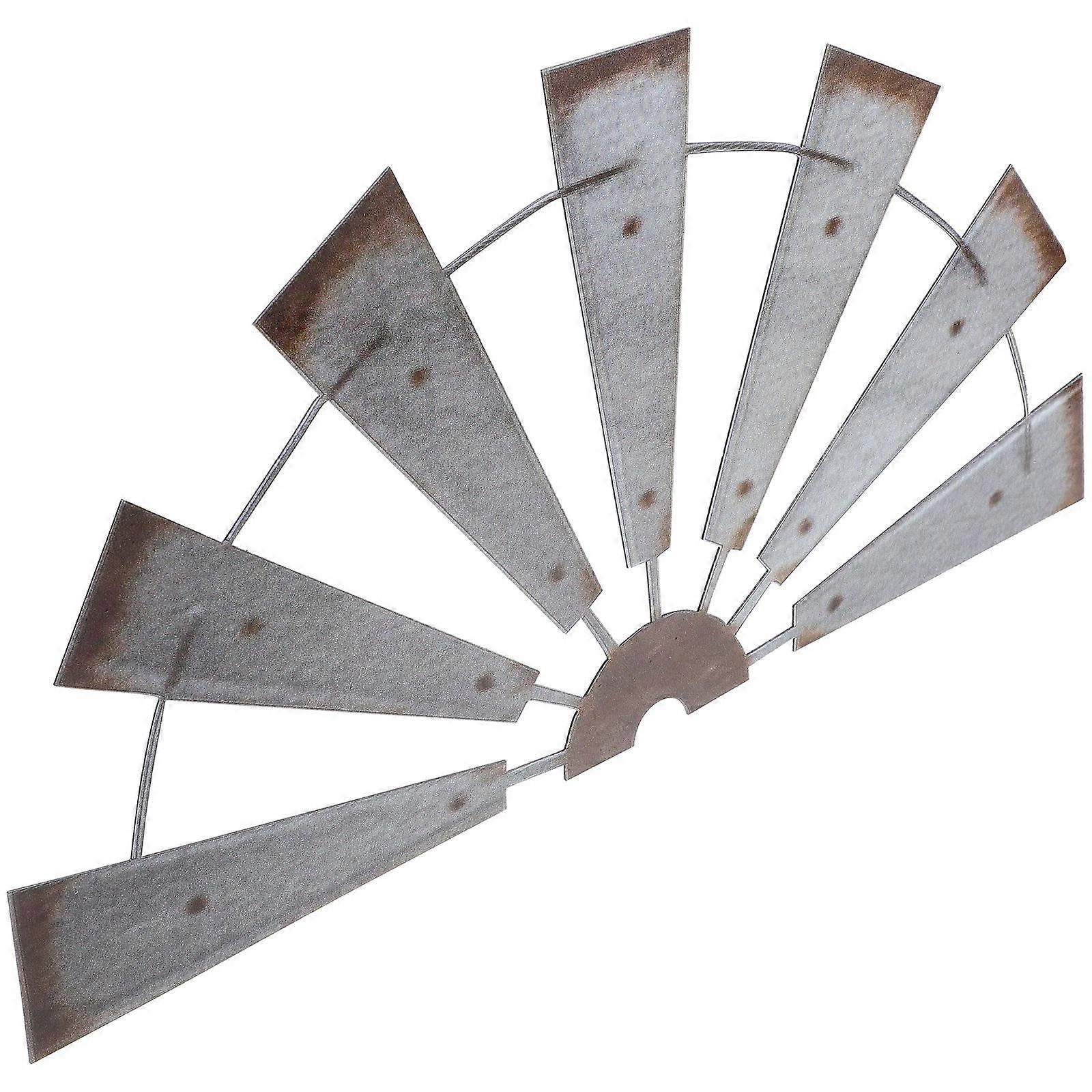 Rustic Iron Windmill Farmhouse Decor For Office 1Pcs