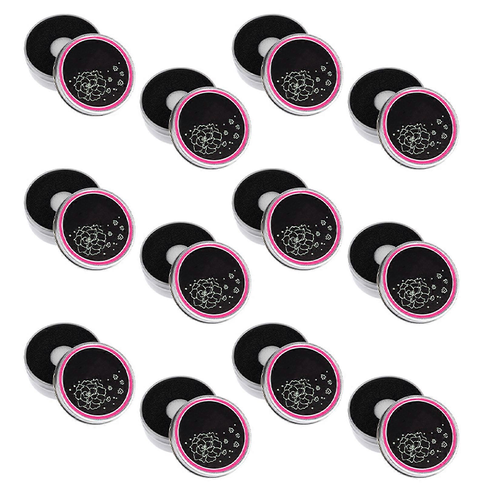 Makeup Brush Cleaning Sponge for Cleaning 20Pcs Sponge Containers with Patterns
