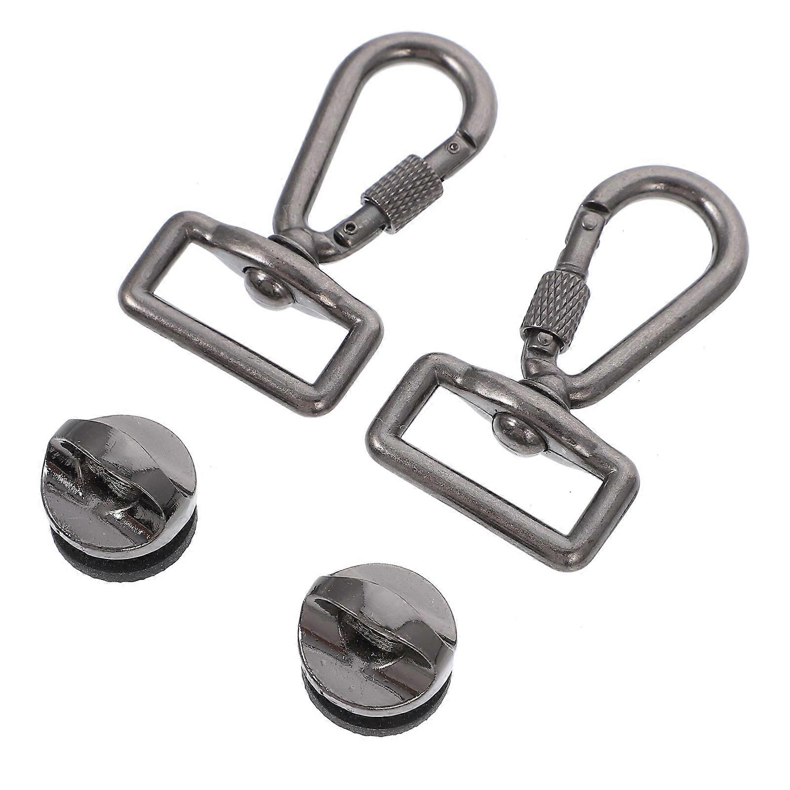 Camera Belt Hook Camera Strap Screws for Quick Release 1Set Black