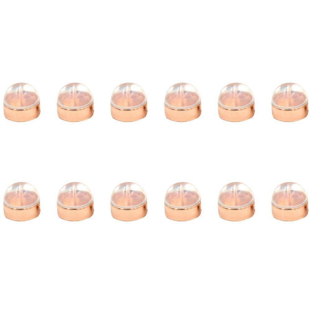 12Pcs Locking Earring Backs for Studs Safety Secure Locking Earring Backings Replacements