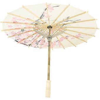 Papierschirm Regenschirm Chinesisch Japanisch Dekorativer Regenschirm Hochzeit Brautparty Fotorequisite