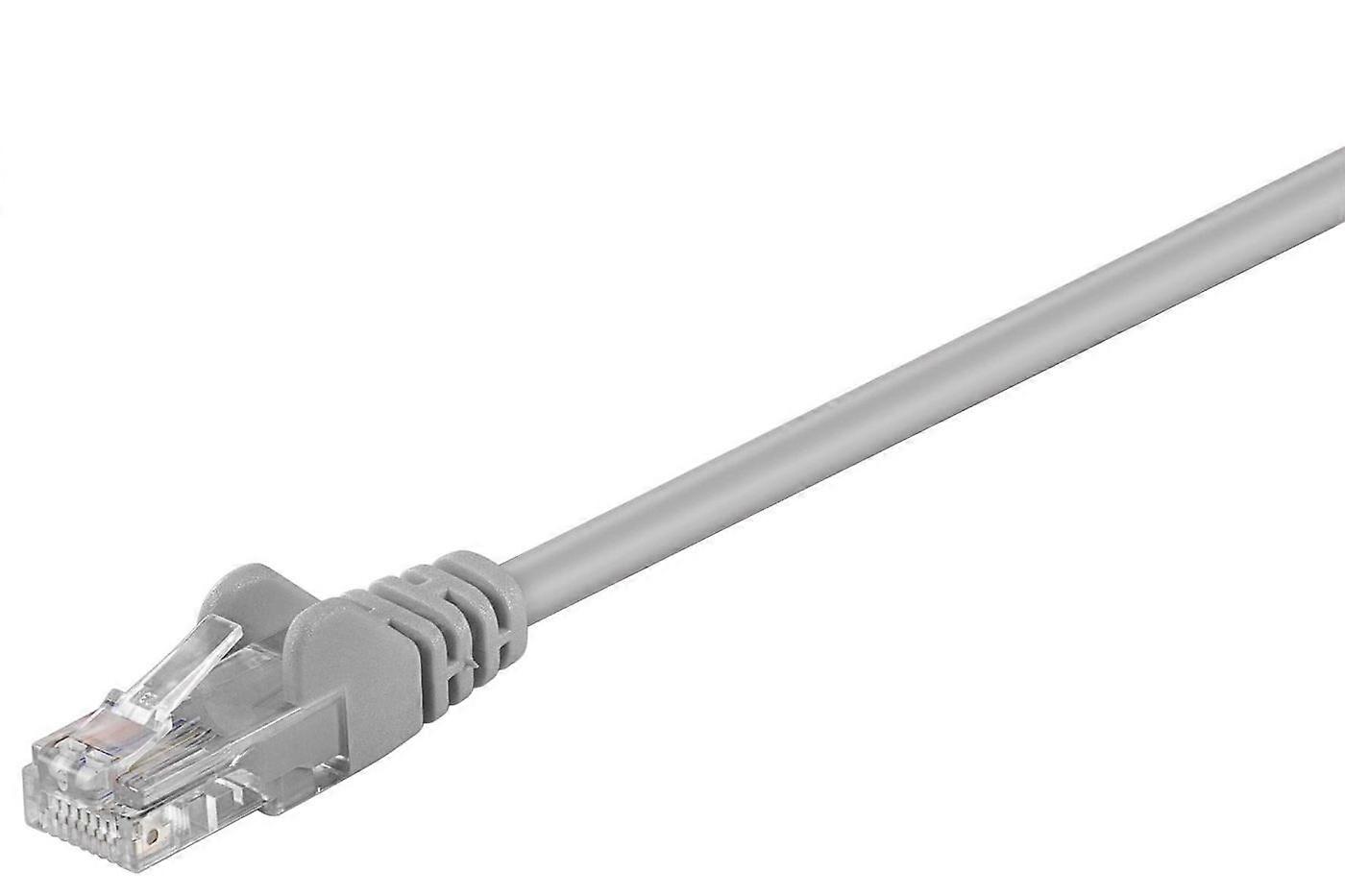 MicroConnect CAT5e U/UTP Network Cable 0.25m Grey