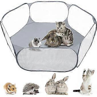 Small Animal Playpen, Exercise Pet Tent For Guinea Pig, Rabbits, Hamster, Chinchillas, Hedgehogs, Foldable And Portable