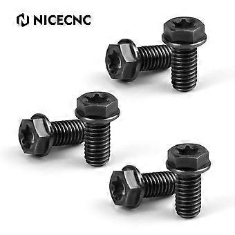6pcs M6x13 Rear Brake Disc Pad Screws For Surron Light Bee X Light Bee S Light Bee L1e Segway X160 X260 Sur-ron Light Bee X L1e