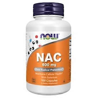 NAC 600mg 100 vegetable capsules of 600mg