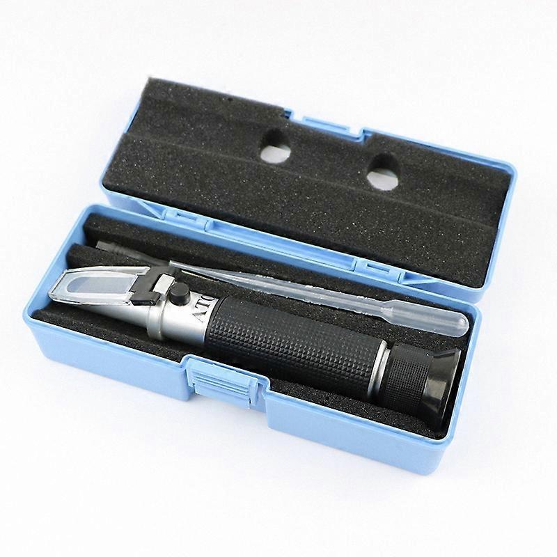 Handheld Refractometer 0-80% Brix Liquid Measuring Equipment RHB-80ATC