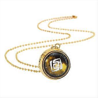 Pocket Watch, Rotatable Birthday , Student Necklace, Quartz Pocket Watch,Number 5