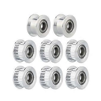 3D Printer Idler GT2 20 Tooth Synchronous Pulley Inner Hole 5mm Width 6mm Suitable for VzBoT 3D Pri-gfkp