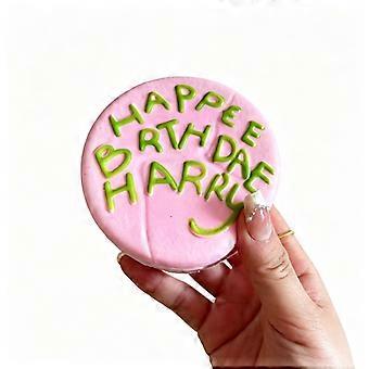 Birthday Cake Squishy Toy, Soft Slow Rising Stress Relief Sensory Toy, Cute Squeeze Gift for Kids Adults
