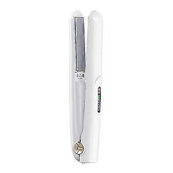 Cordless Hair Straightener and Curler Mini Cordless Portable Travel Tools Straight Curl Support USB Charging
