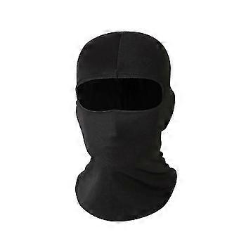 Solid Color Balaclava Ski Face Guard Outdoor Fishing Riding Cooling Neck Gaiter Full Head Windproof Sunscreen Headgear