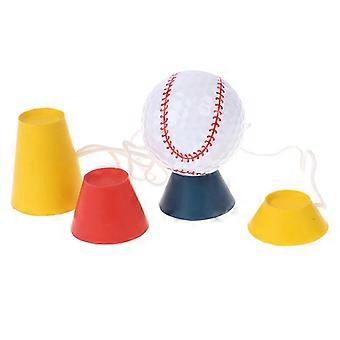 1 set golftees (4-in-1) van rubber met verschillende hoogtes, geschikt voor de winter, inclusief touw en driver. Ideaal voor thuisgebruik, oefenballen, training en buitensporten.