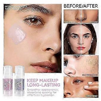 Primer Hidratante para o Rosto, Mini Primer Hidratante para o Rosto de Longa Duração, Suave, Uniformiza a Pele & Ilumina, Hidratante, Primer para Maquiagem Facial para Gel Impecável