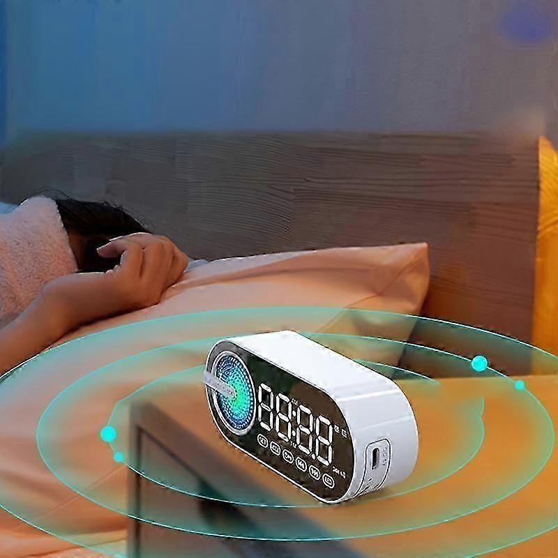 Wireless Speaker Small Stereo With Clock And Alarm Clock