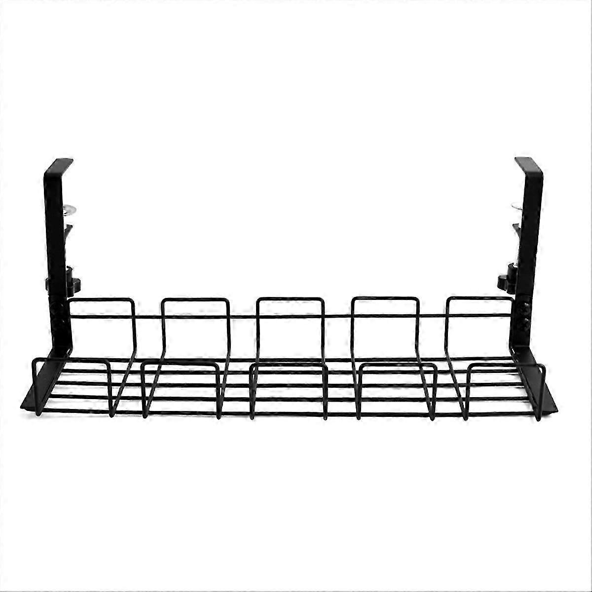 Under Table Storage Rack Management Tray Kitchen Storage Accessories