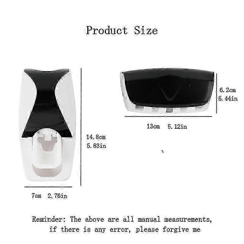 Toothpaste Dispenser Holder, Wall Mounted Toothpaste Squeezer Automatic Toothpaste Dispenserorange